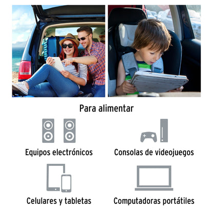 Inversor De Corriente 400 W, TRUPER