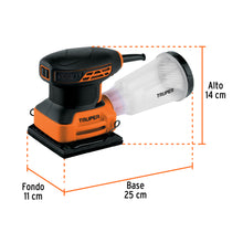 Lijadora Orbital  Profesional 1/4 Hoja, 240 W, TRUPER