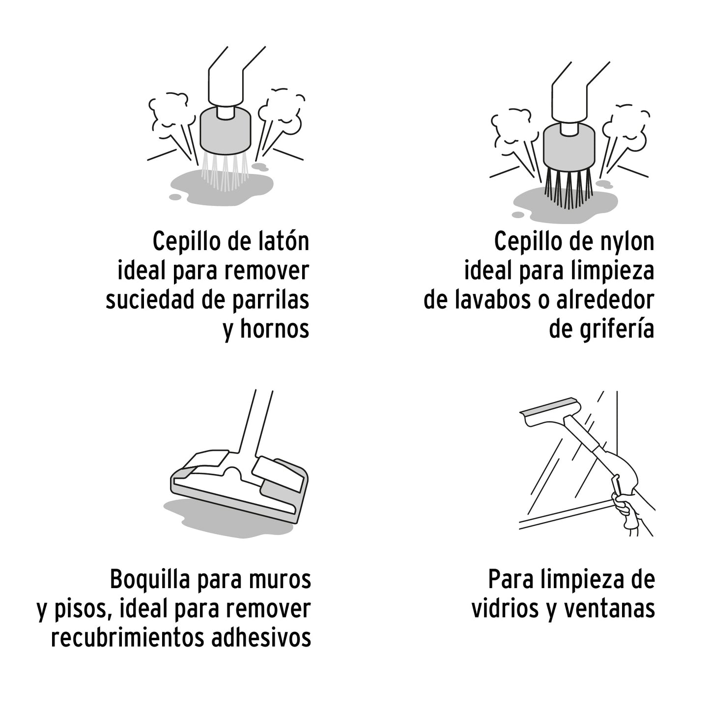 Limpiador A Vapor 1800W, TRUPER