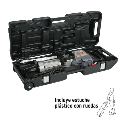 MARTILLO DEMOLEDOR HEX 20 KG 55 J 1600 W, TRUPER EXPERT