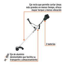 Desbrozadora 40V Inalámbrica, TRUPER MAX