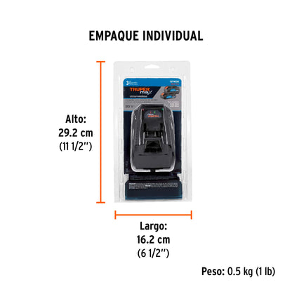 Cargador De Baterías ION LITIO 20 V, TRUPER MAX