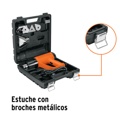 Pistola De Calor 2000 W Con 9 Accesorios, Profesional
