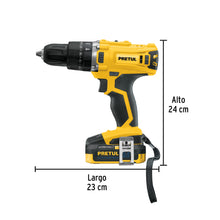 Taladro Inalámbrico 1/2', 20 V, PRETUL