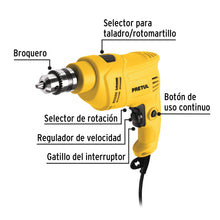 Rotomartillo 3/8' 550 W, PRETUL